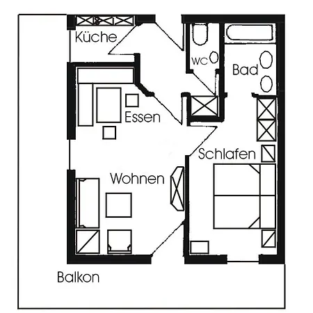 Ciao-aschau Gschwendtnerhof Ap16 Bunk Apartamento Aschau im Chiemgau